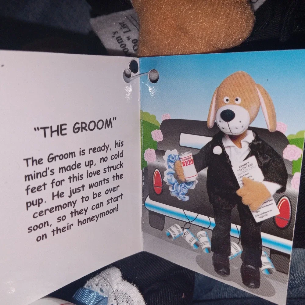 Party Pals‎ Amscan Plush GROOM Stuffed Animal 10